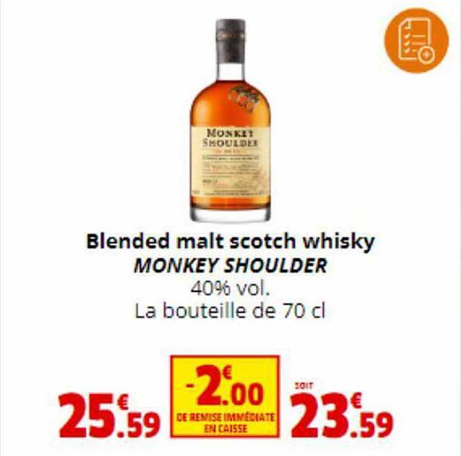 Blended Malt Scotch Whisky Monkey Shoulder