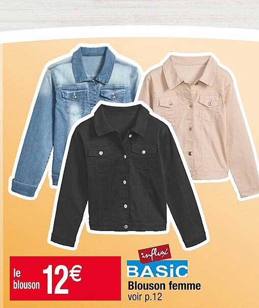 Blouson Femme Influx Basic