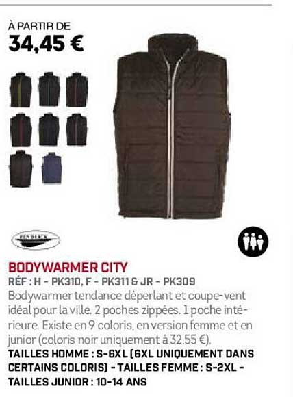 bodywarmer city