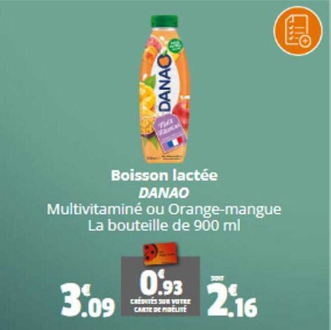 boisson lactée danao
