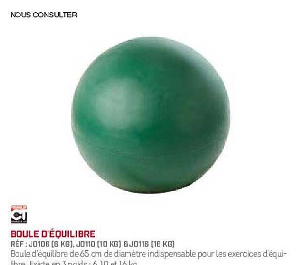 boule d'équilibre