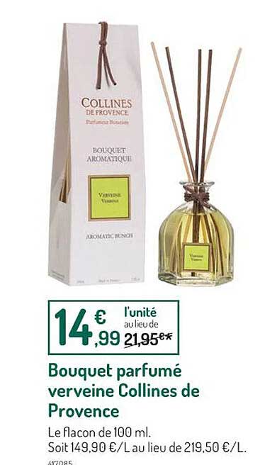 bouquet parfumé verveine collines de provence