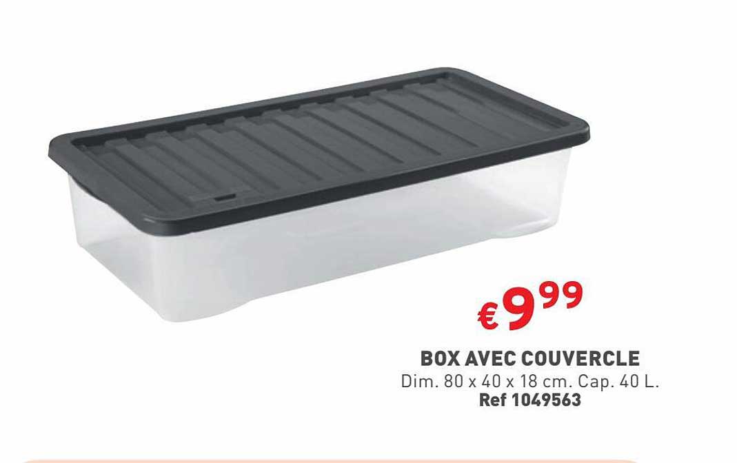 Box Avec Couvercle