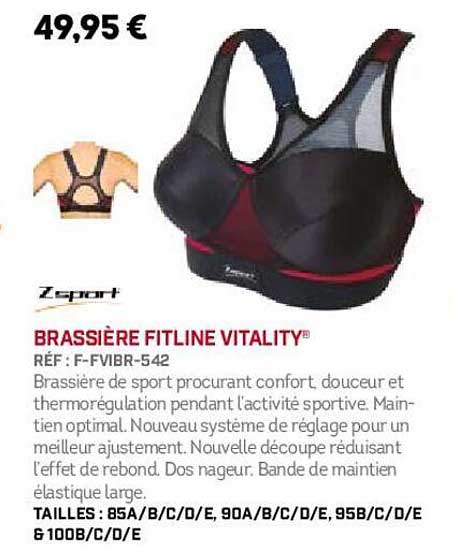 brassière fitline vitality zsport