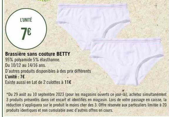 Brassière Sans Couture Betty