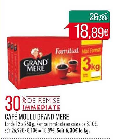café moulu grand mère