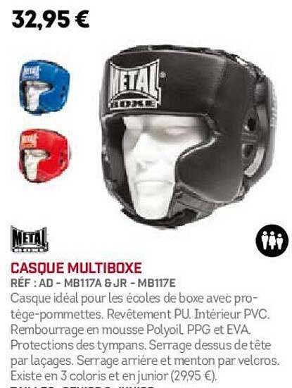 casque multiboxe metal boxe