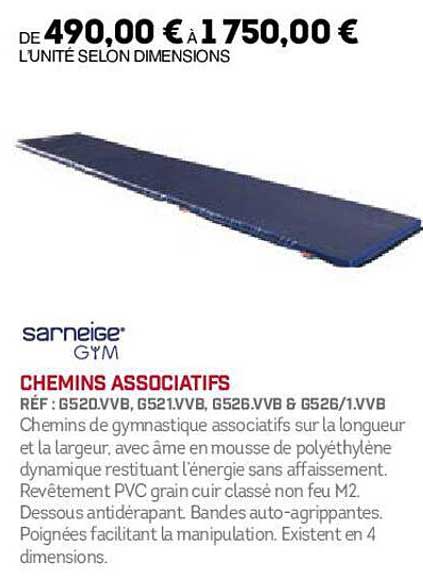 chemins associatifs sarneige gym