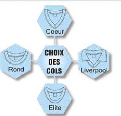 Choix Des Cols : Cœur, Rond, élite, Liverpool