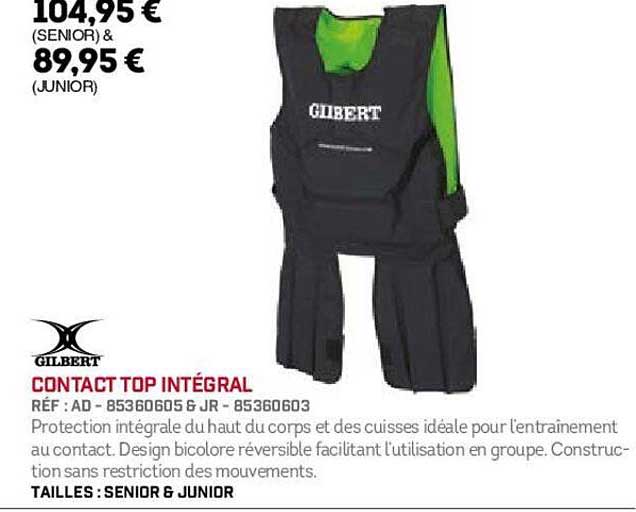 Contact Top Intégral Gilbert