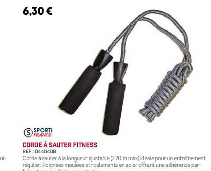 corde à sauter fitness sporti france