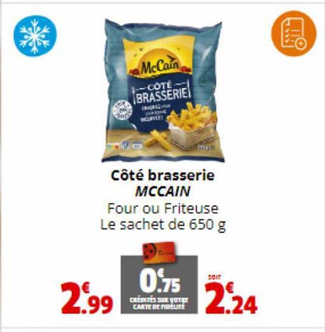 côté brasserie mc cain