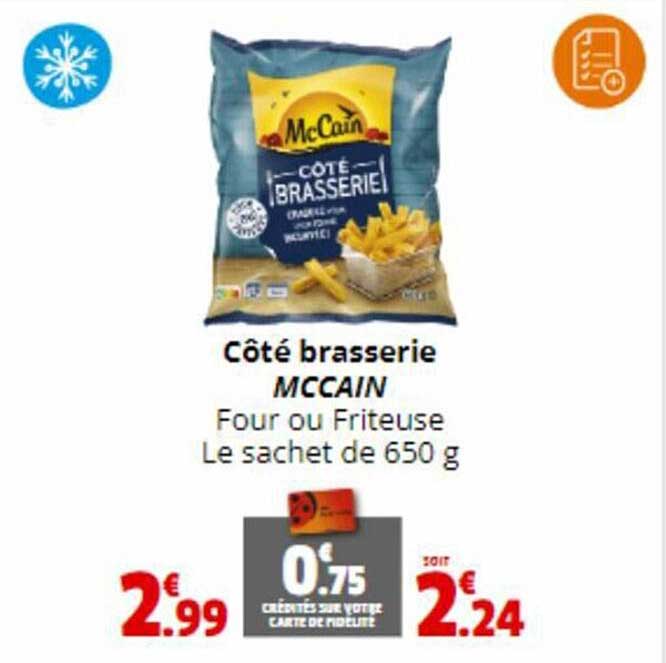 côté brasserie mc cain