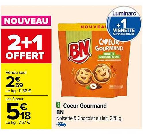 Cœur Gourmand Bn