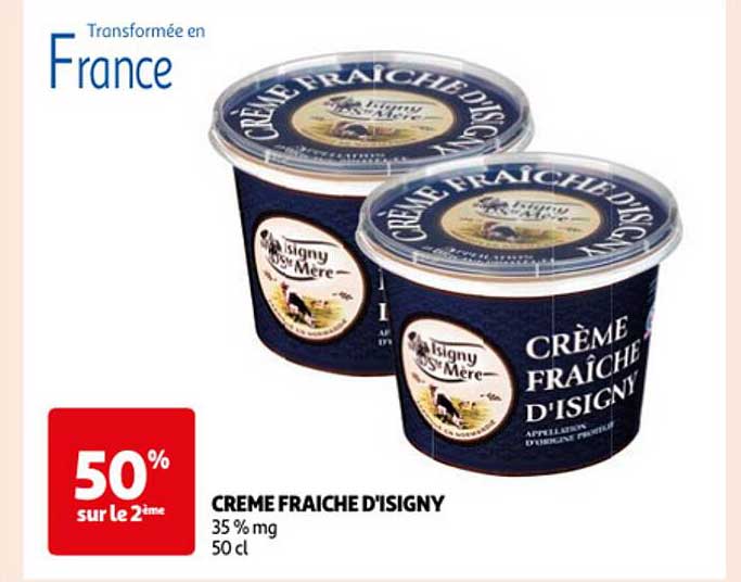 crème fraîche d'isigny