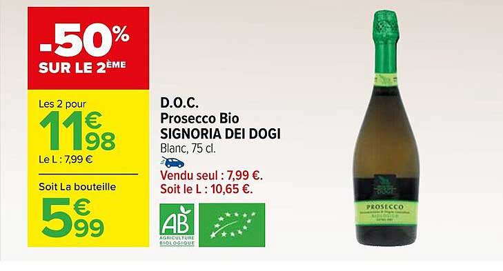 d.o.c. prosecco bio signoria dei dogi