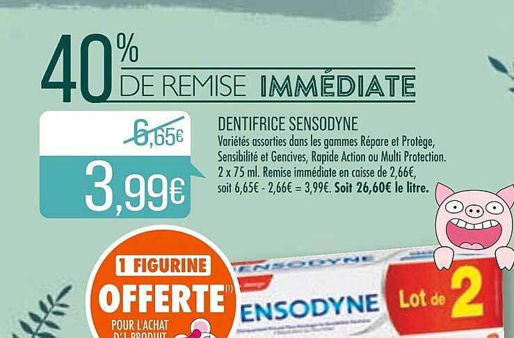 Dentifrice Sensodyne