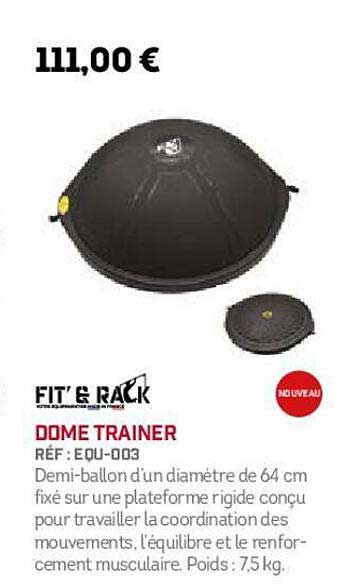 dome trainer fit' & rack