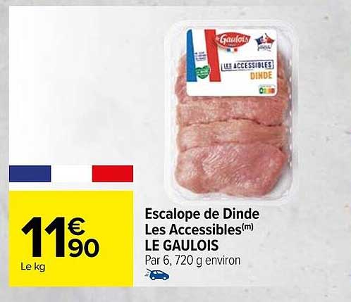 Escalope De Dinde Les Accessibles Le Gaulois