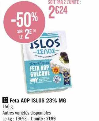 Feta Aop Islos 23% Mg