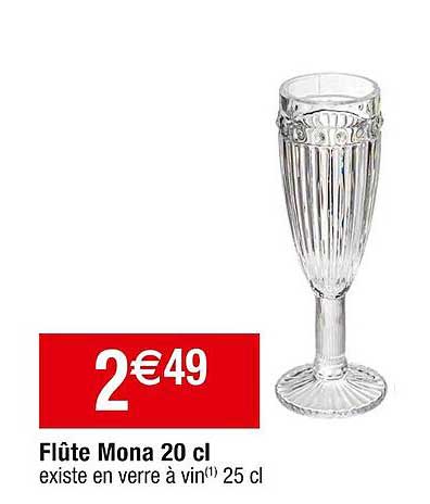 flûte mona 20 cl