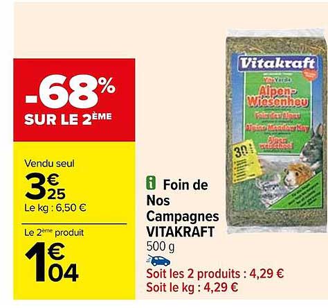 foin de nos campagnes vitakraft