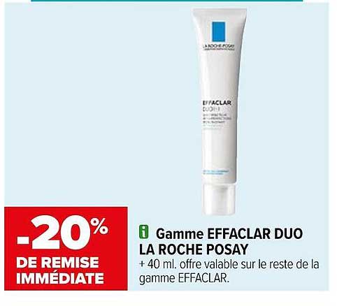 gamme effaclar duo la roche posay