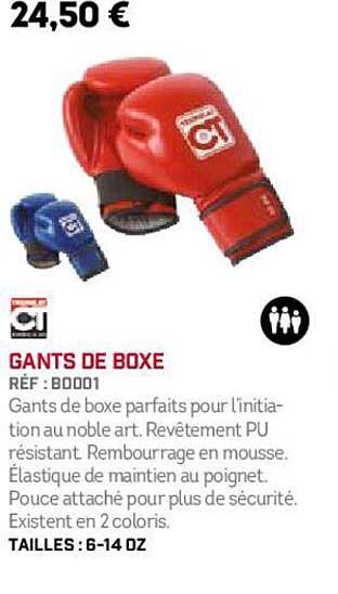gants de boxe