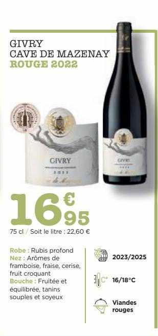 gibry cave de mazenay rouge 2022