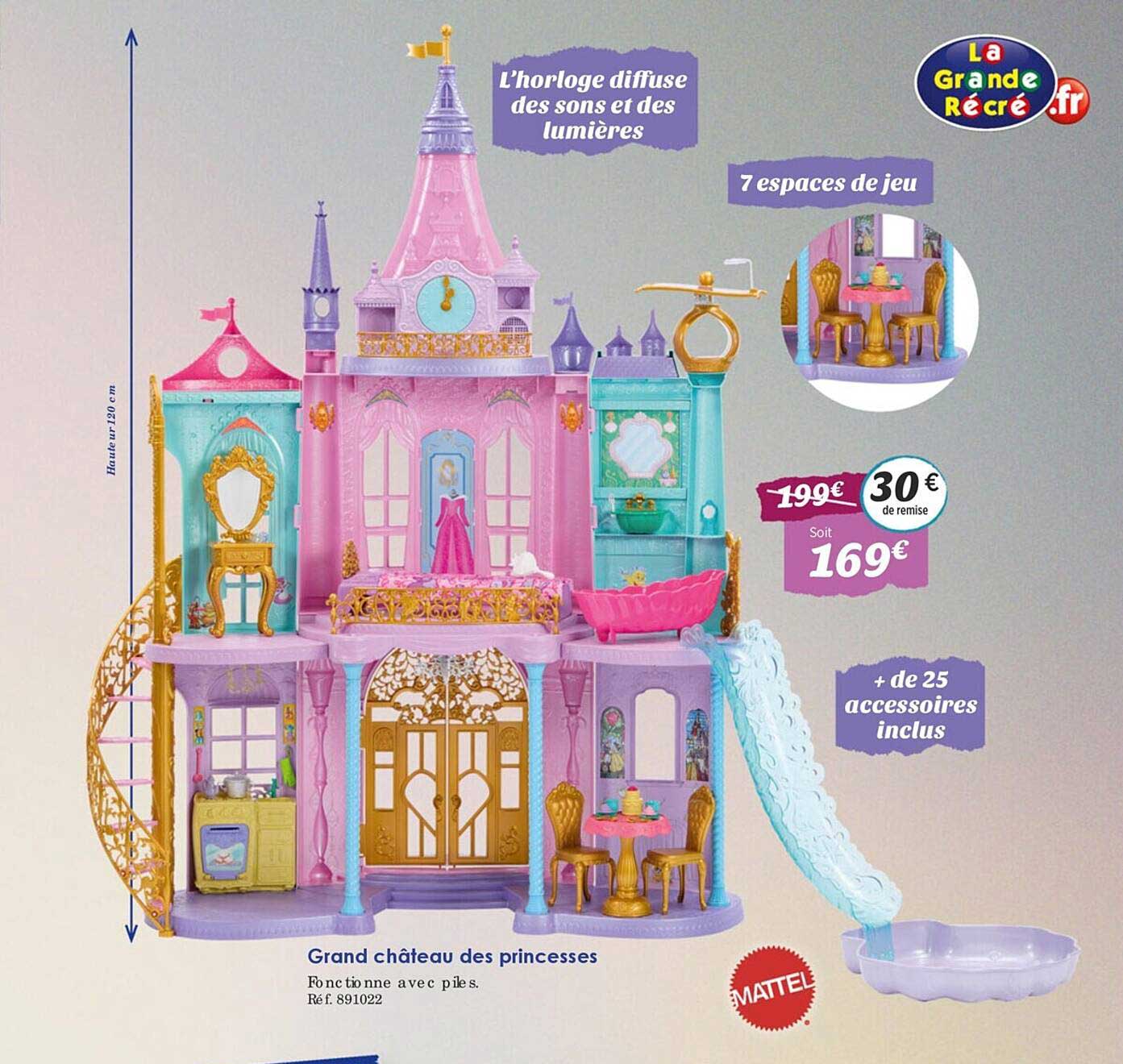 Grand Château Des Princesses Mattel
