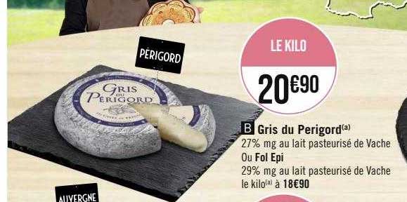 gris du périgord ou fol épi