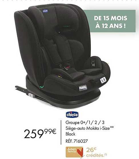 groupe 0+/1/2/3 siège-auto makita i-size black