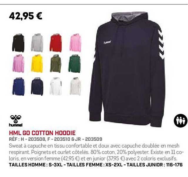 Hml Go Cotton Hoodie