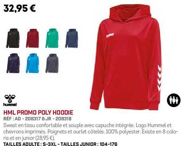 Hml Promo Poly Hoodie