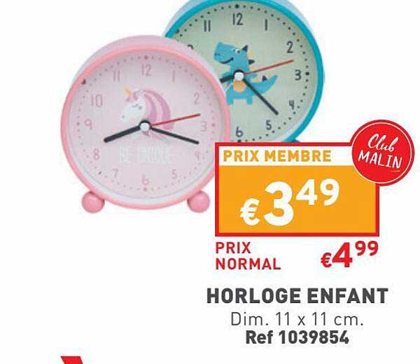 Horloge Enfant