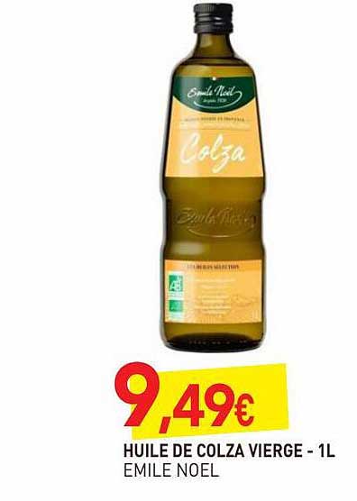 huile de colza vierge émile noël - 1l