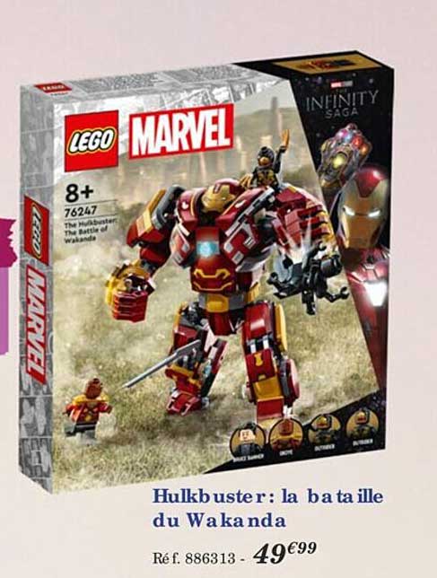 hulkbuster : la bataille du wakanda lego marvel