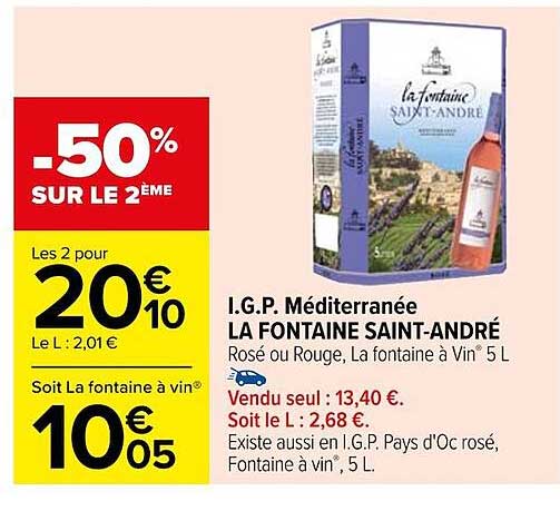 i.g.p. méditerranée la fontaine saint-andré