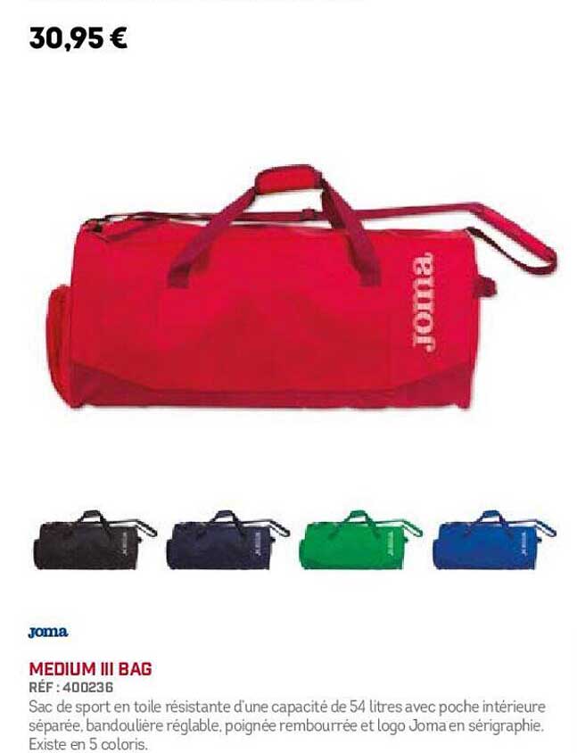 joma medium III bag