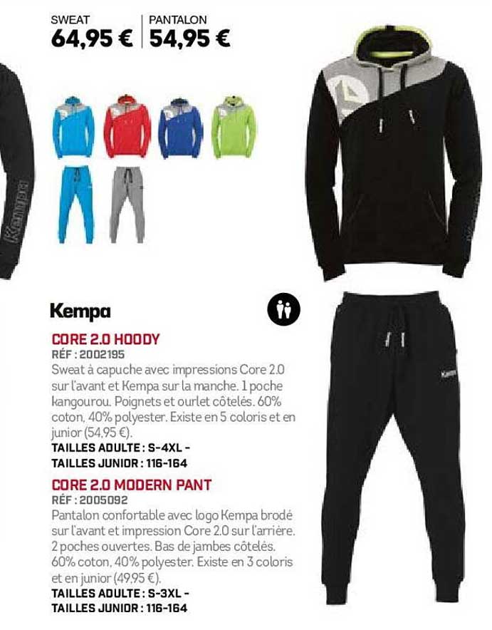 kempa core 2.0 hoody, core 2.0 modern pant