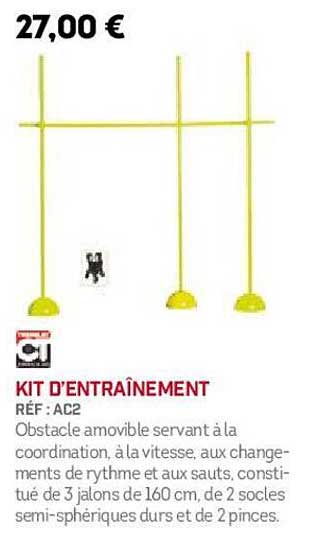 kit d'entraînement