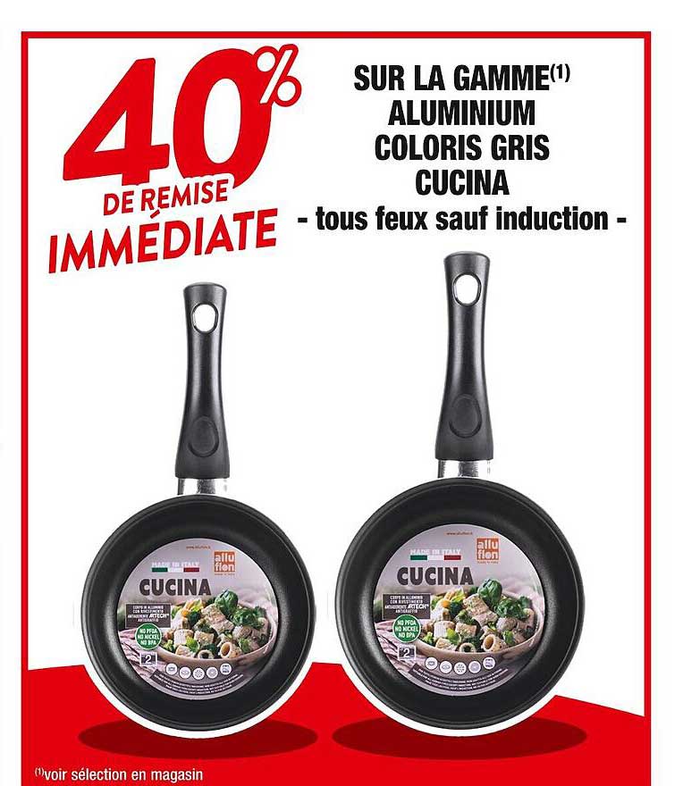 la gamme aluminium coloris gris cucina