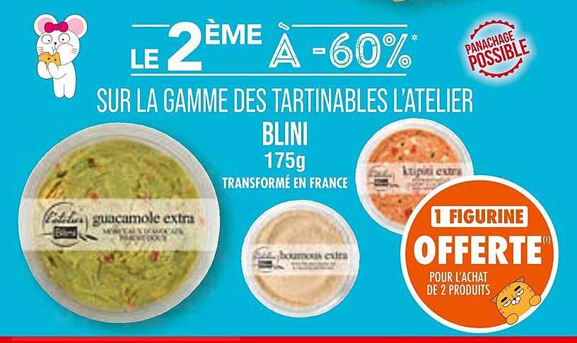 la gamme des tartinables l'atelier blini