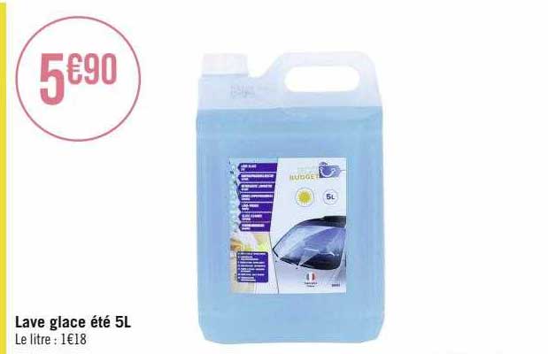 lave glace été 5l