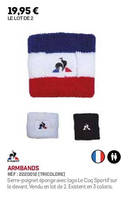 le coq sportif armbands