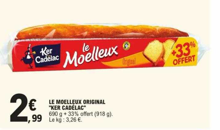 le moelleux original "ker cadélac"