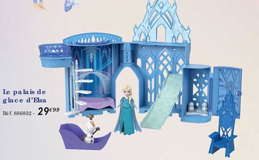 le palais de glace d'elsa