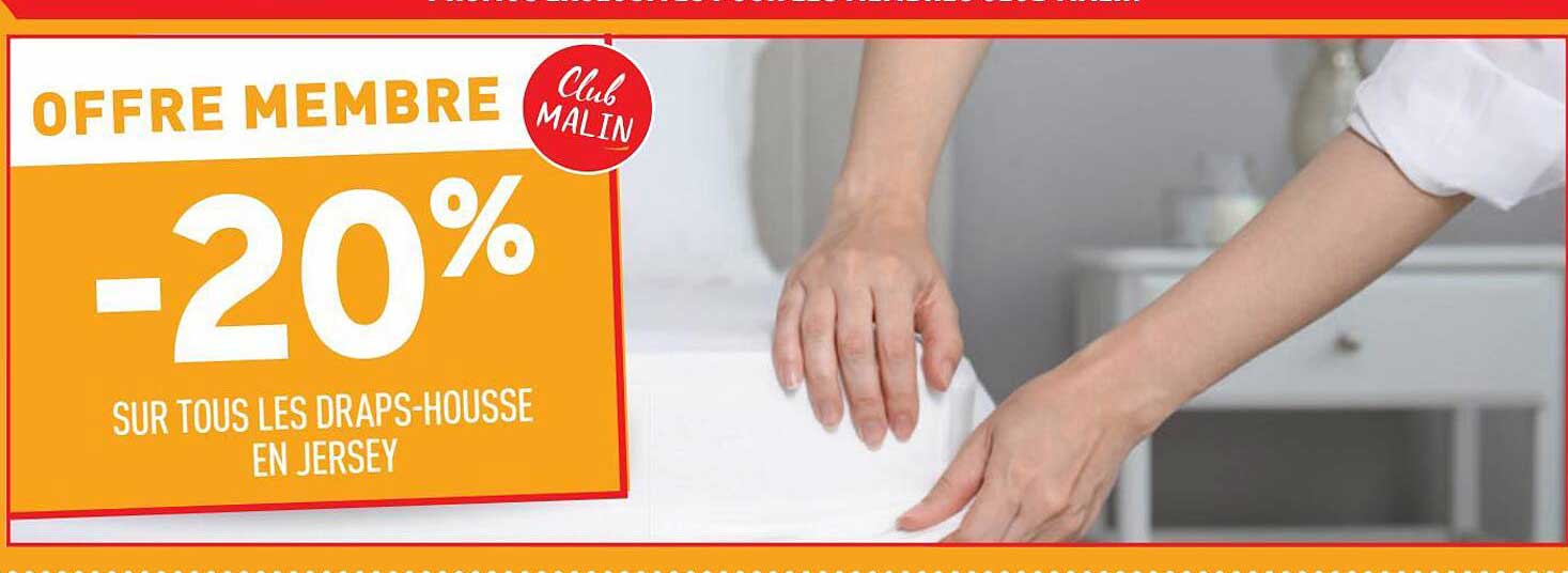 les drap-housse en jersey