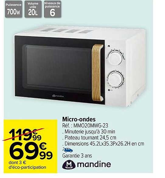 micro-ondes mandine