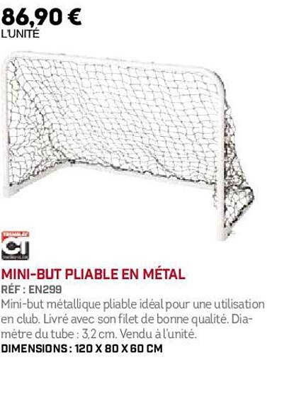 mini-but pliable en métal